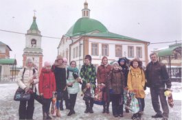 Творческая встреча в монастыре
