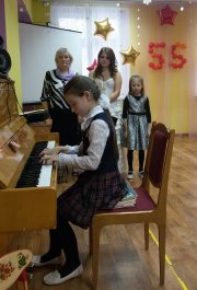 Поздравление с юбилеем 55 лет ДОУ №25
