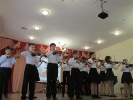 Концерт струнного отделения