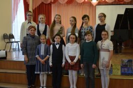 Музыка в весенних красках