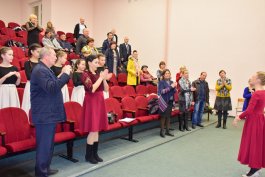 30 октября состоялся мастер-класс преподавателя А. Мовчан и ее хора «GLORIA» (концертмейстер М. Яковлева)