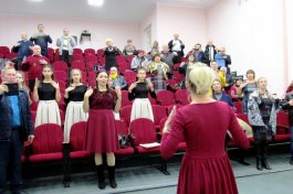 30 октября состоялся мастер-класс преподавателя А. Мовчан и ее хора «GLORIA» (концертмейстер М. Яковлева)