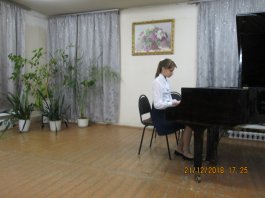 Отчетный концерт отделения общего фортепиано