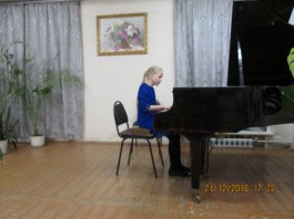 Отчетный концерт отделения общего фортепиано