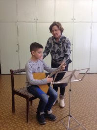 Открытые уроки преподавателей отделения народных инструментов
