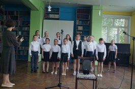 Музыкально-поэтическая встреча в зале городской библиотеки имени М.Сеспеля