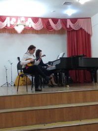 В Чебоксарской детской музыкальной школе №1 им. С.М.Максимова состоялся концерт, посвященный Дню защитника Отечества