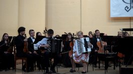 Обучающиеся Чебоксарской детской школы №1 им. С.М. Максимова выступили с симфоническим оркестром Чувашской государственной академической симфонической капеллы