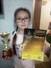 Статья о Сергеевой Ксении в рамках проекта «Дети-наша гордость!»