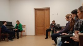 Студенты посетили открытые уроки и мастер-класс Натальи Сергеевны Матросовой, кандидата педагогических наук, доцента