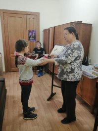Состоялся мастер-класс преподавателя ЧДМШ №1 им. С.М. Максимова Панычевой Лилии Максимовны на тему: «Распределение смычка в работе с начинающими скрипачами»