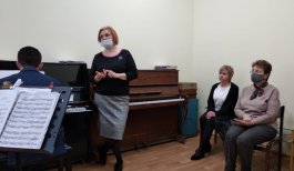 Состоялся открытый урок заслуженного работника культуры Чувашской Республики, преподавателя фортепиано ЧДМШ №1 им. С.М. Максимова Иваницкой Ольги Юрьевны