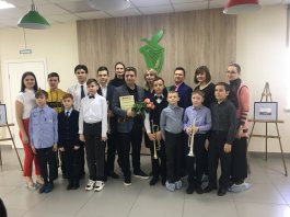 Юные трубачи ЧДМШ №1 им. С.М. Максимова приняли участие в мастер-классе Кирилла Солдатова