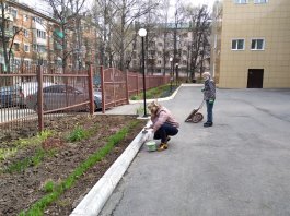 Сотрудники ЧДМШ №1 им. С.М. Максимова присоединились к Всероссийскому субботнику 2021 года