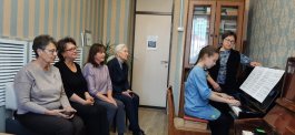 Состоялся открытый урок на тему «Работа над преодолением технических трудностей в фортепианных пьесах А. Смелкова»