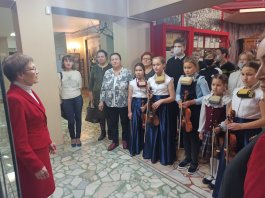 Обучающиеся ЧДМШ №1 им. С.М. Максимова выступили в Литературном музее имени К.В. Иванова