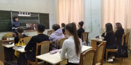 В старших классах школы прошли беседы на тему «Самоконтроль состояния здоровья»