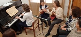 Состоялся открытый урок преподавателя по классу домры ЧДМШ №1 им. С.М. Максимова