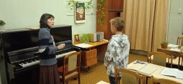 Состоялся открытый урок по учебному предмету «Сольфеджио» преподавателя Красновой Валентины Михайловны