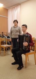 Состоялся мастер-класс заслуженного работника культуры Чувашской Республики, преподавателя отделения народных инструментов Владимировой Надежды Вениаминовны