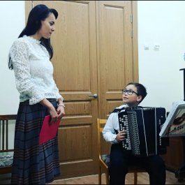 Состоялся открытый урок преподавателя по классу баяна, аккордеона Ильиной Наталии Юрьевны