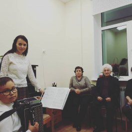 Состоялся открытый урок преподавателя по классу баяна, аккордеона Ильиной Наталии Юрьевны