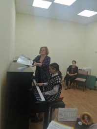 Состоялся открытый урок заслуженного работника культуры Чувашской Республики, преподавателя ЧДМШ №1 им. С.М. Максимова Иваницкой Ольги Юрьевны
