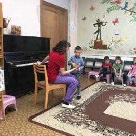 Состоялся открытый урок преподавателя Лащ Елены Викторовны с обучающимися подготовительного отделения «Музыкарики»