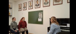31 января 2022 г. состоялся открытый урок  преподавателя Матросовой Натальи Сергеевны по теме: «Работа над многоголосием в классе «Хоровое пение».