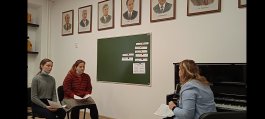 31 января 2022 г. состоялся открытый урок  преподавателя Матросовой Натальи Сергеевны по теме: «Работа над многоголосием в классе «Хоровое пение».