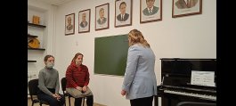31 января 2022 г. состоялся открытый урок  преподавателя Матросовой Натальи Сергеевны по теме: «Работа над многоголосием в классе «Хоровое пение».