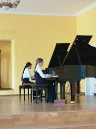 Концерт класса Заслуженного работника культуры ЧР, преподавателя Иваницкой Ольги Юрьевны - «Играем вместе»
