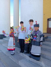 Чебоксарская детская музыкальная школа №1 им. С.М. Максимова приняла участие в I Всероссийской детской Фольклориаде.