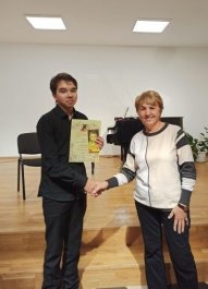 Награждение участников конкурса «Мои музыкальные каникулы»