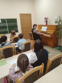Открытый урок по сольфеджио в 3 классе