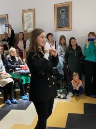 25 ноября 2022 года в стенах нашей музыкальной школы прошел концерт «Для тебя, мама!».