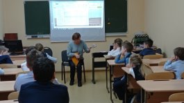 Познавательные встречи с учащимися  СОШ №10 им. А.Н. Николаева.