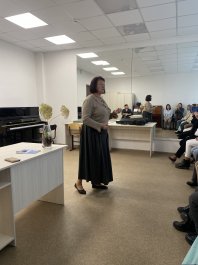 Преподаватель ЧДМШ №1 им. С.М. Максимова Яковлева Мария Станиславовна посетила творческое занятие «Играем по-крупному!». 