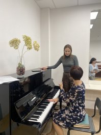 Преподаватель ЧДМШ №1 им. С.М. Максимова Яковлева Мария Станиславовна посетила творческое занятие «Играем по-крупному!». 