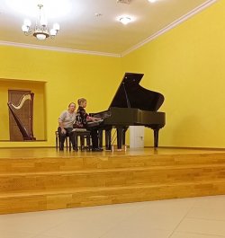 Состоялся открытый урок Заслуженного работника культуры Чувашской Республики Палий Екатерины Витальевны. 