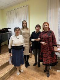 Преподаватель нашей школы Яковлева Мария Станиславовна посетила мастер - класс Мухамедовой Галии Абдрахмановны, профессора Казанской государственной консерватории, заслуженной артистки Республики Башкортостан. 