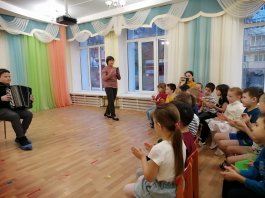 Концерт ко Дню рождения Деда Мороза в Детском саду № 46 «Россияночка».