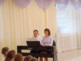 Концерт «В гостях у музыки»  для воспитанников  д/с №118.