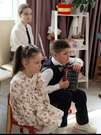 Концерт в детском саду «Весенние мелодии»