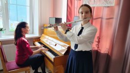 Концерт в детском саду «Весенние мелодии»