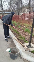 Весенний субботник «Зеленая весна» в музыкальной школе