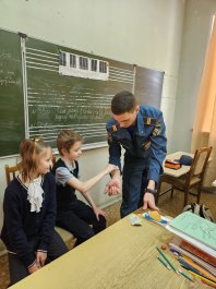 Лекция представителя МЧС «Безопасные выходные»