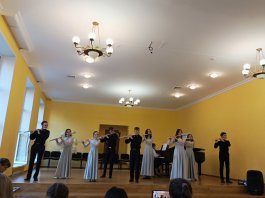 С большим успехом состоялся концерт отделения духовых инструментов
