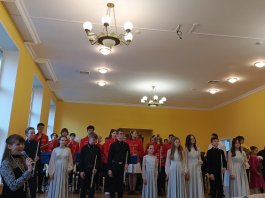 С большим успехом состоялся концерт отделения духовых инструментов