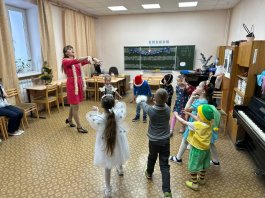 Новогоднее открытое занятие «Зимняя сказка»